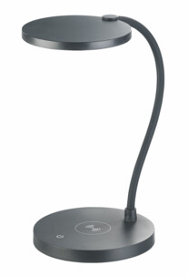 Lampe de bureau compacte avec col de cygne et 16 LED (6 W