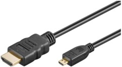 Câble Micro HDMI / HDMI High Speed Ethernet - 1,50m