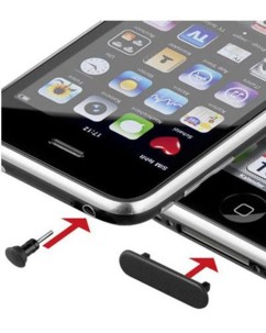 Protège-connecteurs pour iPhone / iPad