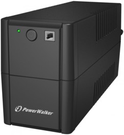 Onduleur VI650SH 360 W - 650 VA Powerwalker vue port USB.