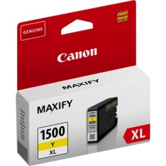 Cartouche originale PGI-1500 XL Jaune pour imprimante Canon Maxify de la marque Canon