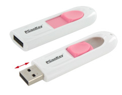Clé USB 2.0 ''UPD-132'' - 32 Go - Rose
