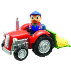 Fermier culbuto Weebles et son tracteur