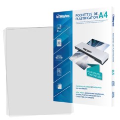 50 pochettes de plastification A4 -125 microns
