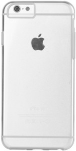 Coque transparente avec bandes blanches pour iPhone 7 / 8/ SE 2020 