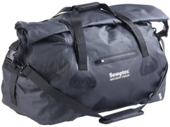 sac de sport et de voyage totalement étanche avec toile pvc anti-usure poche exterieure et bandouliere reglable 90l semptec