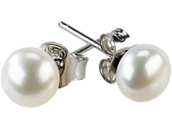 Boucles d'oreilles 'Perles d'eau douce' St. Leonhard