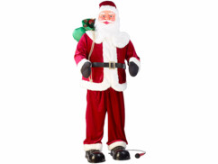 Père Noël géant avec fonction karaoké -150 cm