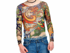 T-Shirt Tattoo en stretch - Panthère & Dragon Infactory