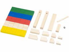 Kit de dominos colorés 263 pièces