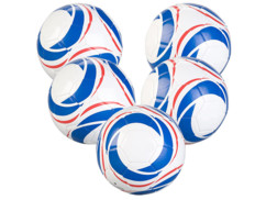 5 ballons de football spécial entraînement taille 5 - 440 g
