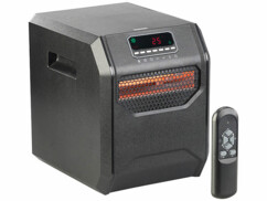 Chauffage soufflant infrarouge1500 W avec minuteur et télécommande : LV-900.ir Sichler Haushaltsgeräte