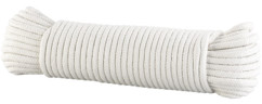Corde en coton,  10 mm, coloris beige - 31 m
