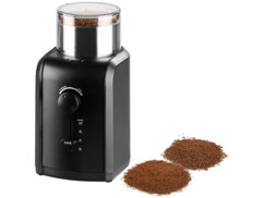 Moulin à café électrique pas cher : broyeur pour 50 g de grains, Café et  Thé