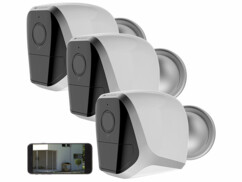 3 caméras de surveillance IP Full HD IPC-680