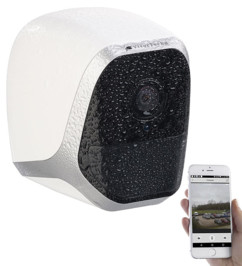Camera de surveillance etanche mini hd ip sans fil avec application et detecteur de mouvement IPC-580 visortech