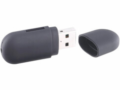 Mini caméra vidéo sous forme de clé USB avec une fente pour carte Micro SD.