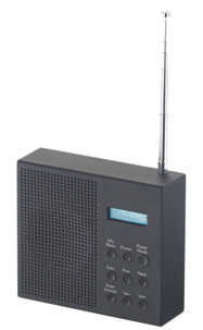 Radio-réveil DAB+ / FM nomade avec écran LCD