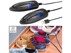 Sèche chaussures USB avec lampe UV contre les bactéries et les mauvaises odeurs par Infactory