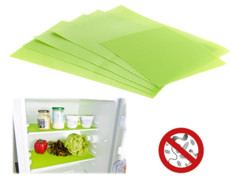 5 tapis de réfrigérateur antibactériens et désodorisants