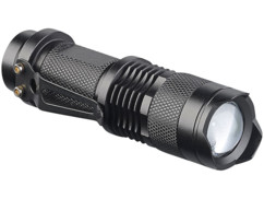Lampe de poche LED-Cree 3 watts avec 3 modes d'éclairage, 150 lm, focalisable Pearl