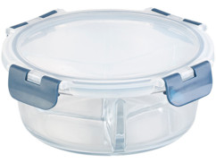 Boîte de conservation en verre à 3 compartiments -20 °C à 520 °C