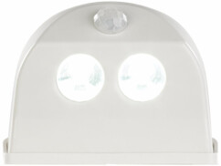 Lampe de porte sans fil à LED avec détecteur - 50 lm - Blanc