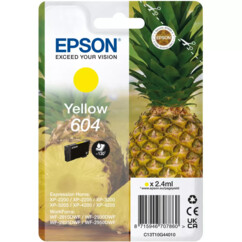 Cartouche d'encre Epson 604 Serie Ananas Jaune de la marque EPSON