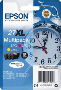 Pack cartouches originales Epson Réveil T2715 - CMJ - XL