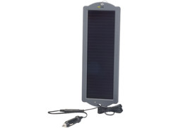 chargeur solaire pour batterie de voiture 12 V avec prise allume cigare Revolt