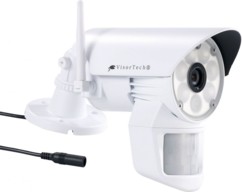 Caméra de surveillance à LED ''DSC-720.led'' avec capteur PIR VisorTech. Détecteur de mouvement nuit et jourDétecteur de mouvement nuit et jour