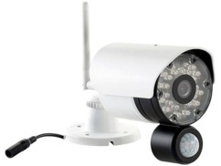 Caméra de surveillance avec capteur PIR et audio 2 voies