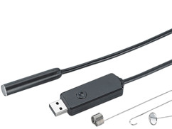 Caméra endoscopique USB étanche à LED - 7m Somikon