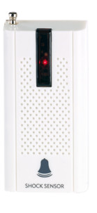 detecteur de vibrations sans fil avec sensibilité reglable pour systeme d'alarme xmd-5400