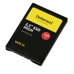 Disque dur interne SSD 120 Go Intenso High Performance.