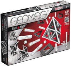 Geomag Black White 68 Pieces - Jeu de construction magnetique