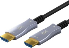 Câble HDMI 2.1 optique hybride 8K 40 m compatible Ethernet de la marque Goobay