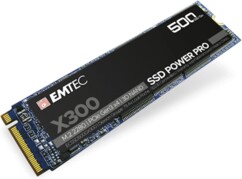 Disque SSD X300 M.2 500Go PCI Express 3.0 3D NAND NVMe - Gamme Power Pro EMTEC