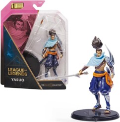 Figurine League of Legends Yasuo à collectionner 10 cm de la marque Spin Master