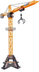 Dickie 201139012 Toys Mega Crane électrique avec télécommande pour Enfants à partir de 3 Ans