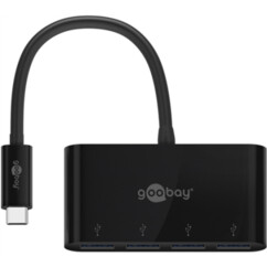 Hub USB-C 3.0 4 ports de la marque Goobay