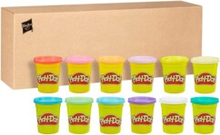 Lot de 12 pots de pâte à modeler aux couleurs printemps Play-Doh