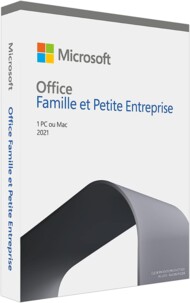 Logiciel de bureautique Microsoft Office Famille/Petite entreprise 2021 de la marque Microsoft