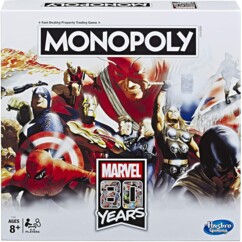 Jeux de société Monopoly édition spécial 80 ans des comics Marvel 