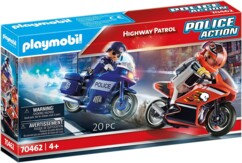 Playmobil 70462 Police Action patrouille à moto