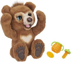 Peluche interactive FurReal Cubbly l'ours curieux