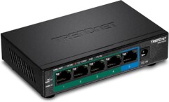 TRENDnet TPE-TG52 Commutateur Gigabit PoE + 5 Ports