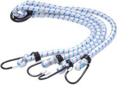 Tendeur long de 60 cm avec 4 crochets idéal pour fixer différentes charges ou accrocher des objets 