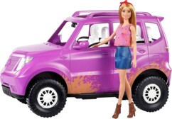 Véhicule Barbie 4x4 avec poupée 