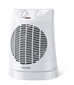 Chauffage soufflant oscillant 2000 W pour salle de bains - Blanc